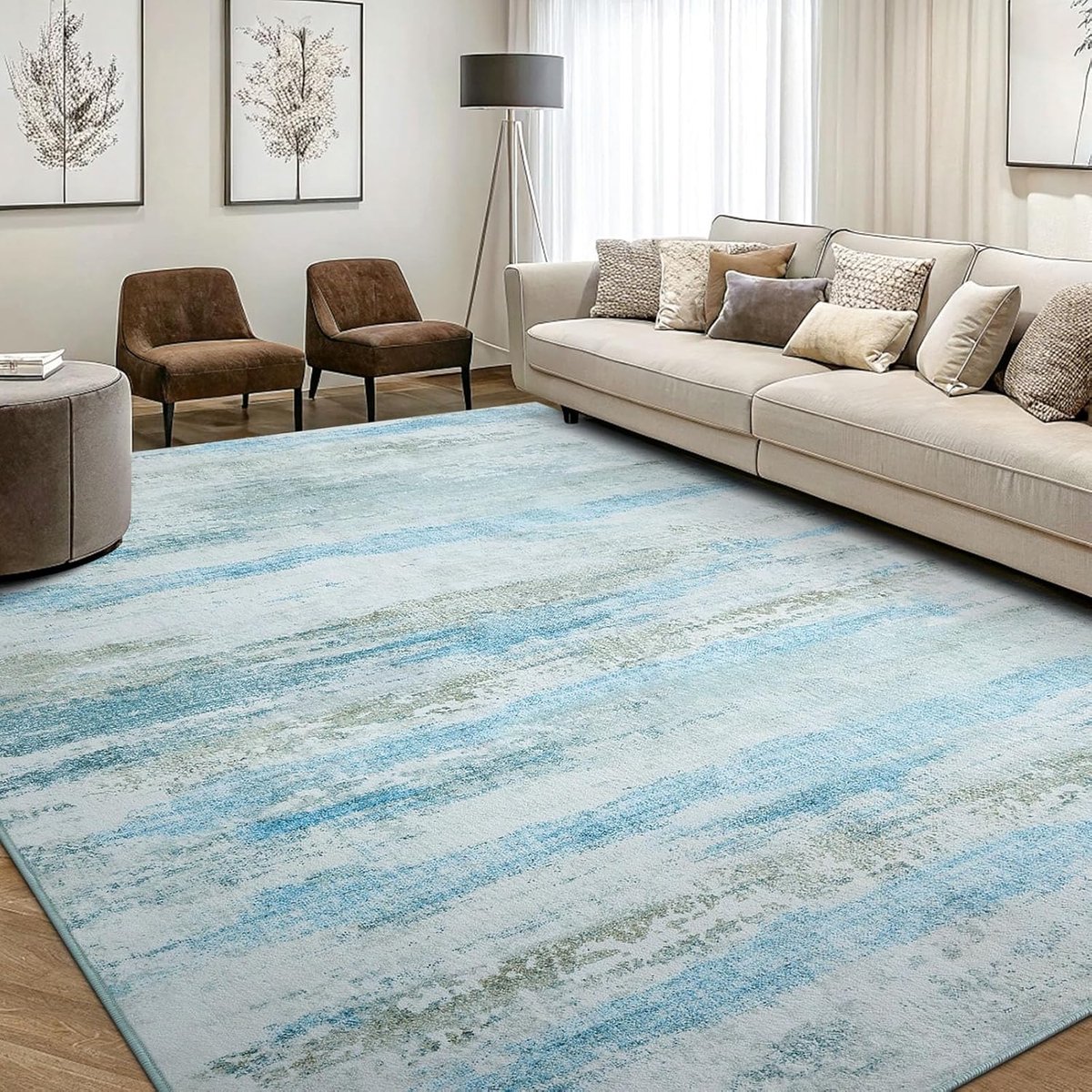 Abstract Tapijt - Moderne Vloerbedekking - Woonkamer Decoratie - Machinewasbaar Ontwerp -