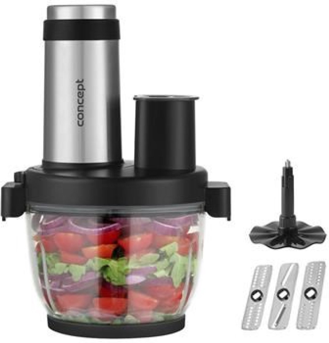 Concept RM3300 Serie - Voedselvermaler - 1000W - Roestvrijstalen Behuizing - Elegant Design