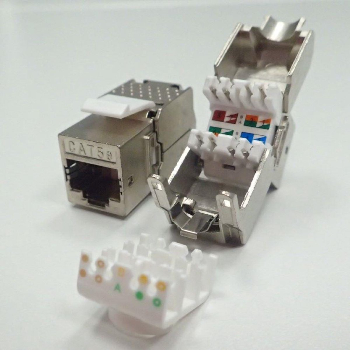 Netrack Serie - Keystone Modul - RJ45 - CAT 5e - Beznarzędziowy