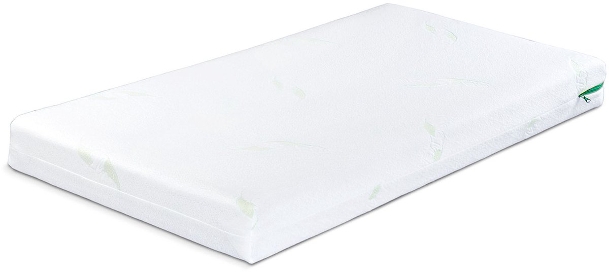 Sensillo - Memory Aloe Vera 120 X 60 (12Cm) Thermo Elastic Foam-Coconut Matras