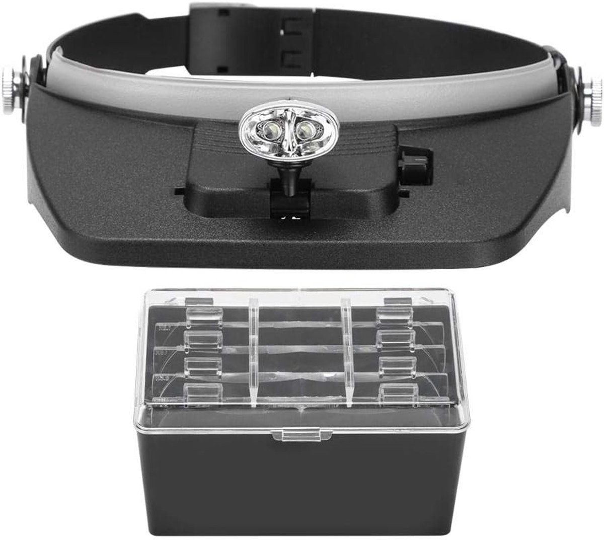 Bijenteelt Set - Imker Gereedschap - Bijen Verzorgen - Met LED Verlichting - 26 cm Lengte - Zwart