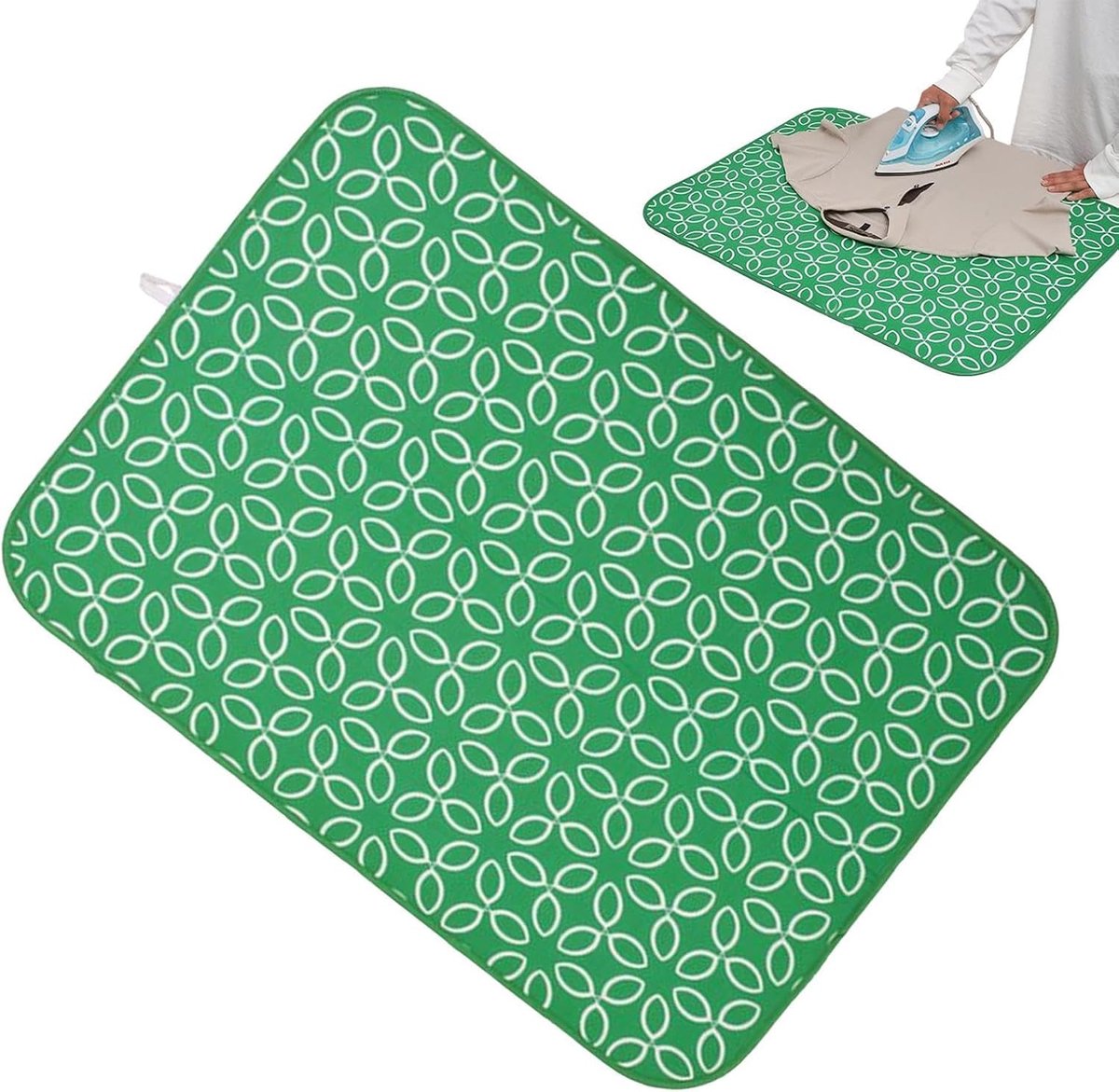 Strijkmat - Warmtedeken Strijk - Kreukvrij Strijken - Antislip Onderkant - 60 x 80 cm - Grijs
