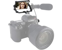 Vouwbare Spiegel Selfie Camera voor Sony A6000, A6300, A6600, A6400, A7III, A7II, Fuji XT2, XT3, XT4, XT20, XT30 en Canon 5D - Ideaal voor Vloggen en Fotografie