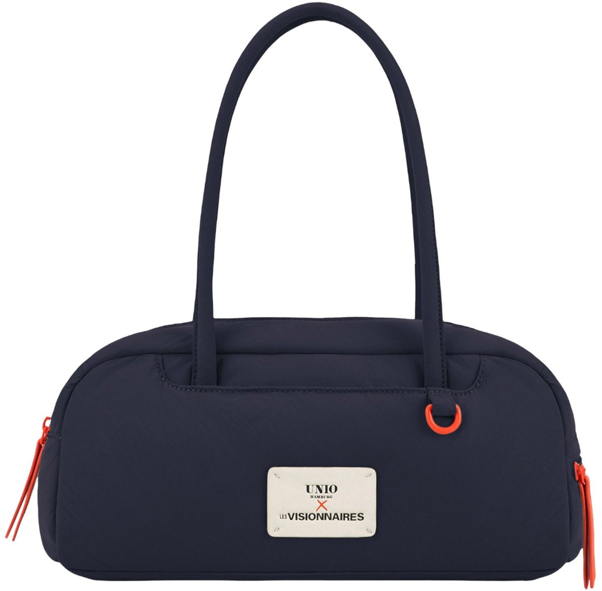 Unio Hamburg x Les Visionnaires schoudertas Puffy Unio Zicke Navy donkerblauw