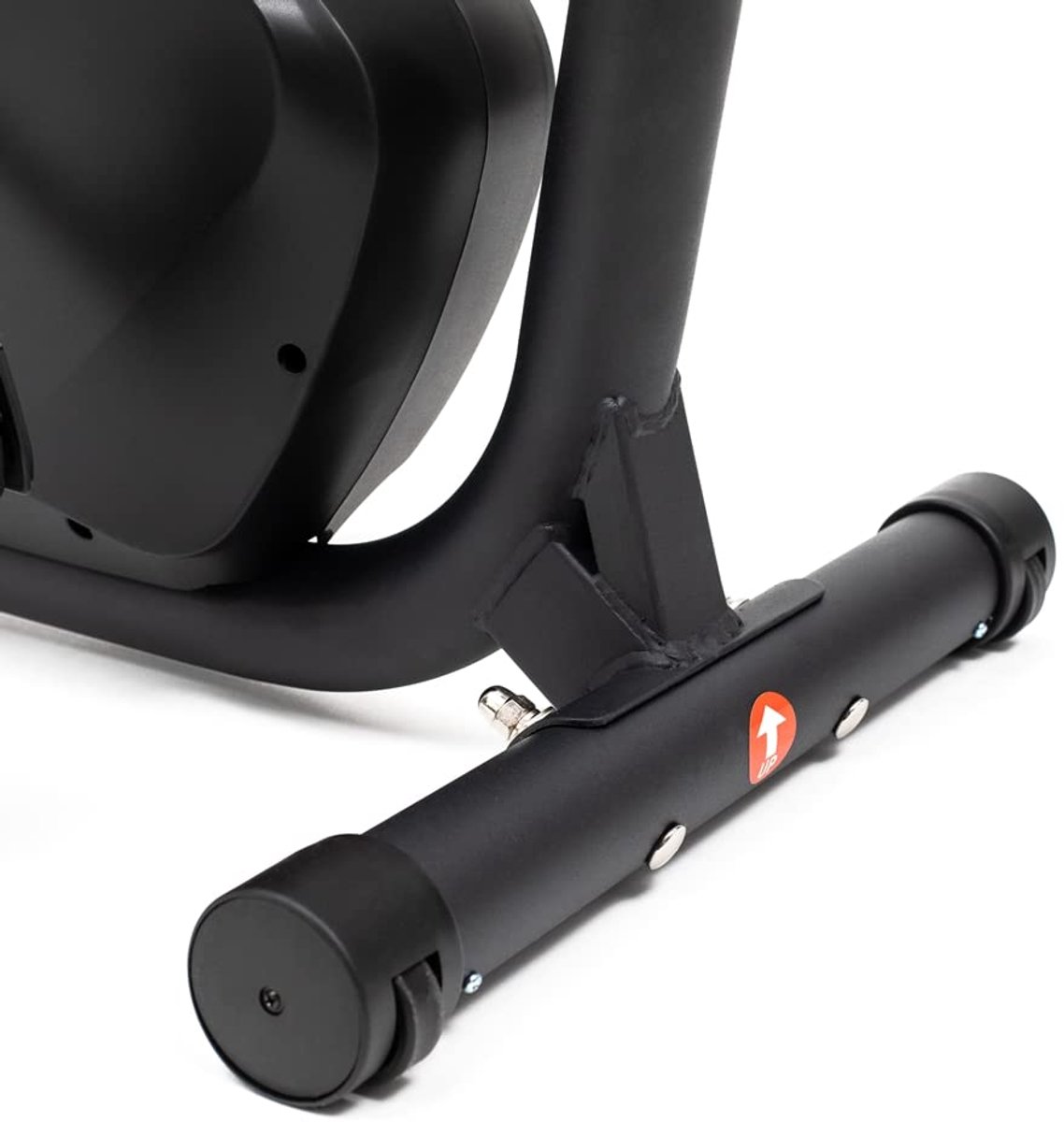SnelShoppen - TechFit Hometrainer met Vliegwiel, Magneetsysteem met 8 Standen, Tablethouder voor Thuis Fitness en Cardio (B300)