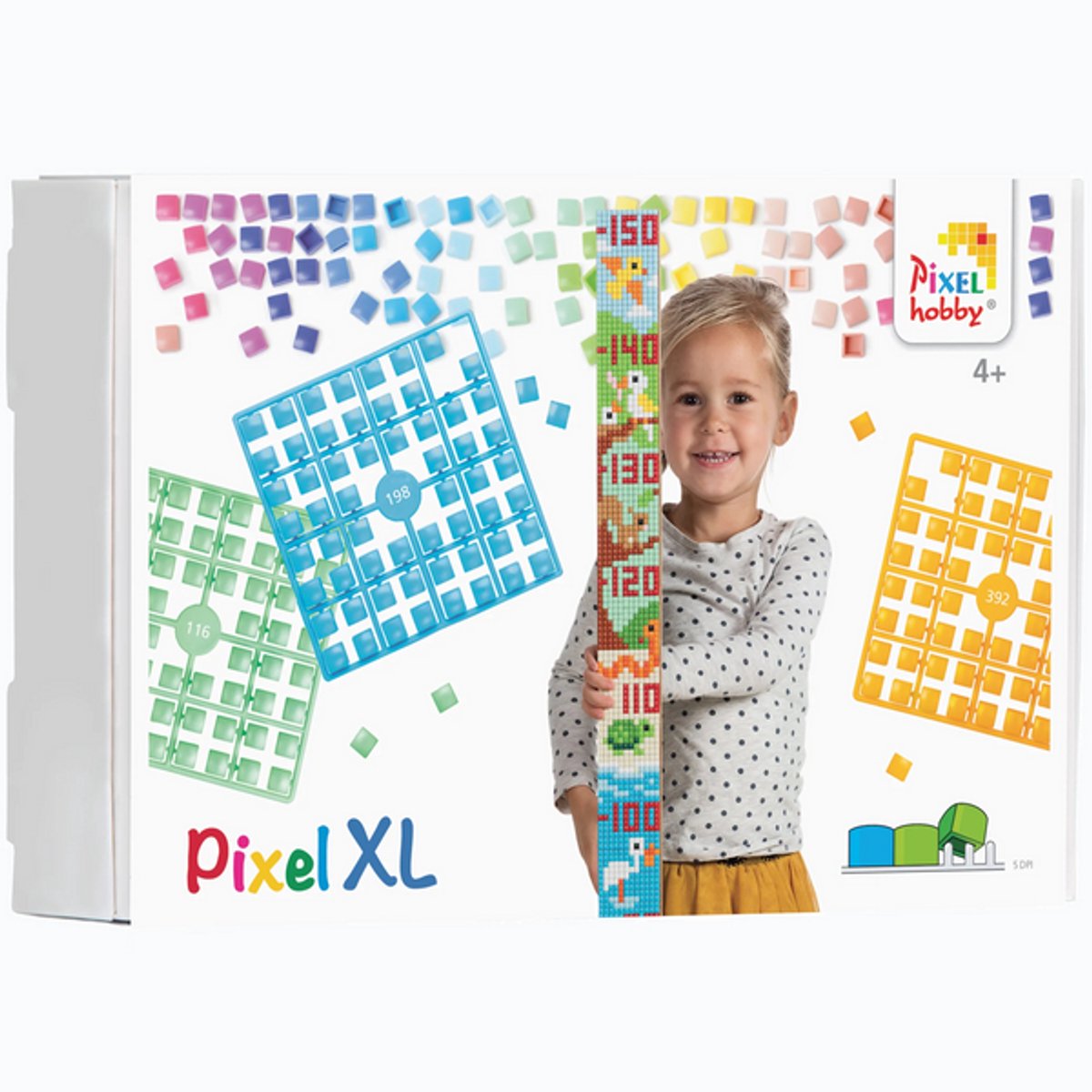 Pixelhobby XL Groeimeter Dieren