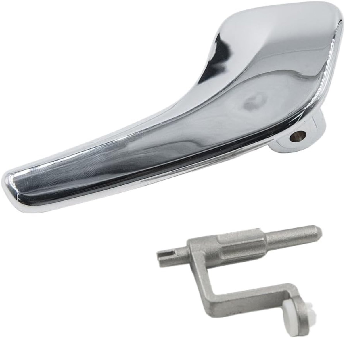 Binnenste Deurgreep Rechts voor Opel Corsa D (2006-2014) - Chroom Deurgrepen, Interieuraccessoires, Vervangingsonderdelen