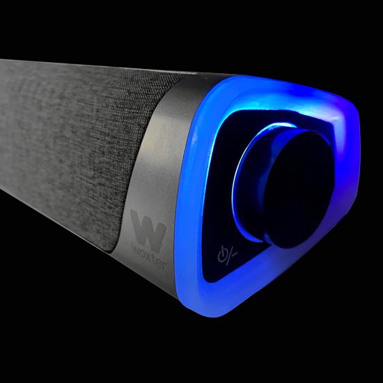 Soundbar - PC Speaker - Muziek Luisteren - RGB Verlichting - 47.5 cm - Zwart — afbeelding 3
