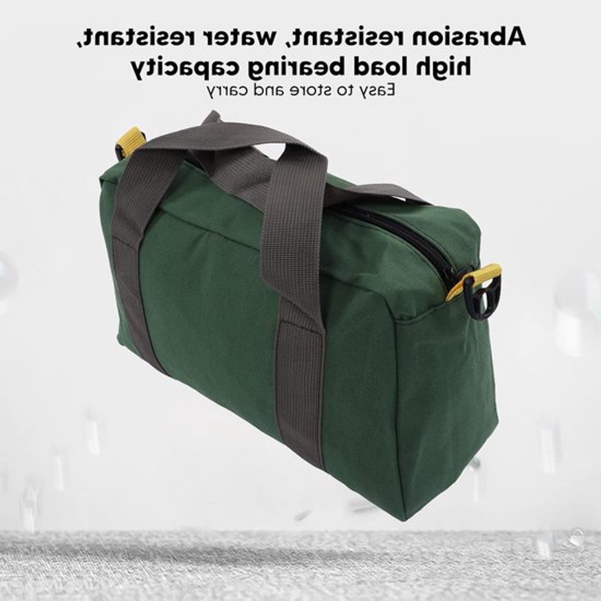Duurzame canvas gereedschapszak met grote capaciteit voor het opbergen van schroevendraaiers, moersleutels en andere handgereedschappen (30 cm)