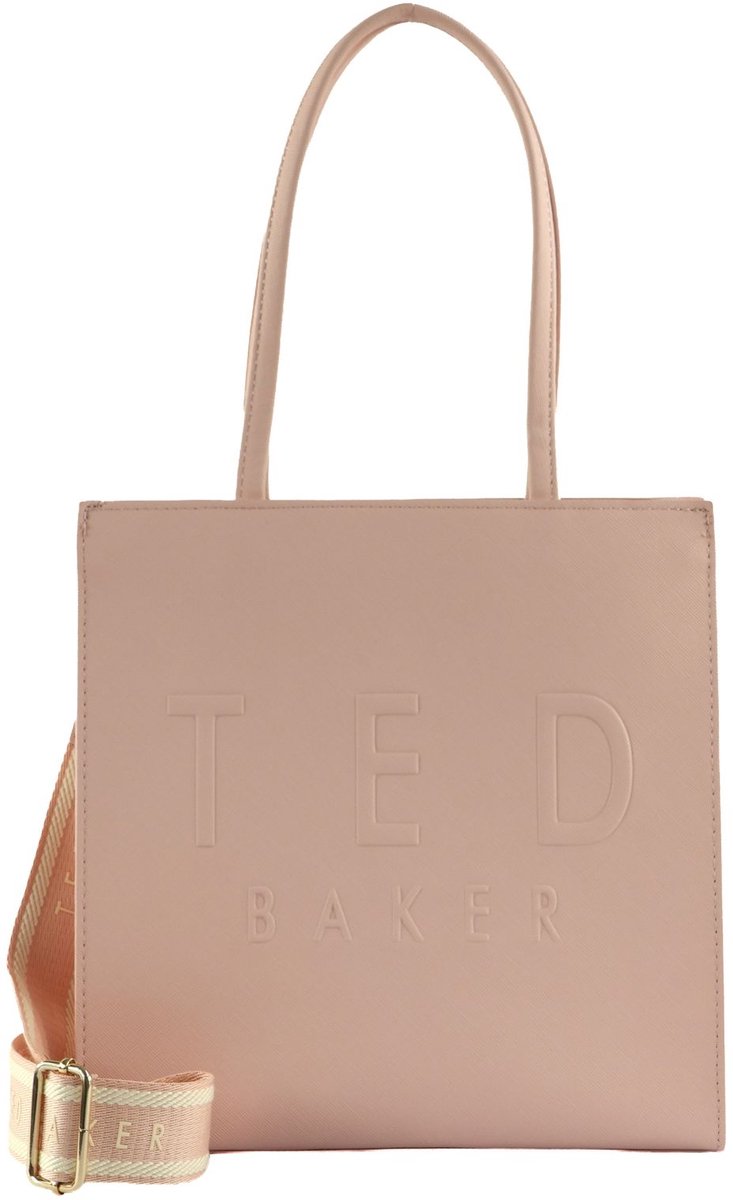 Ted Baker schoudertas Iconica Webbing Small Icon Bag LT Pink roze
