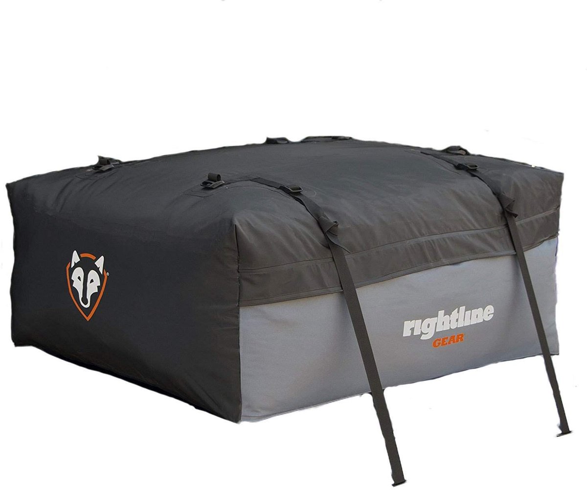 SnelShoppen - Sportieve Dakdrager voor Auto, 15 cu ft, Waterdichte Daktas, Aerodynamisch Ontwerp, Geschikt voor Dakdrager, Ideaal voor Vakantie, Campi