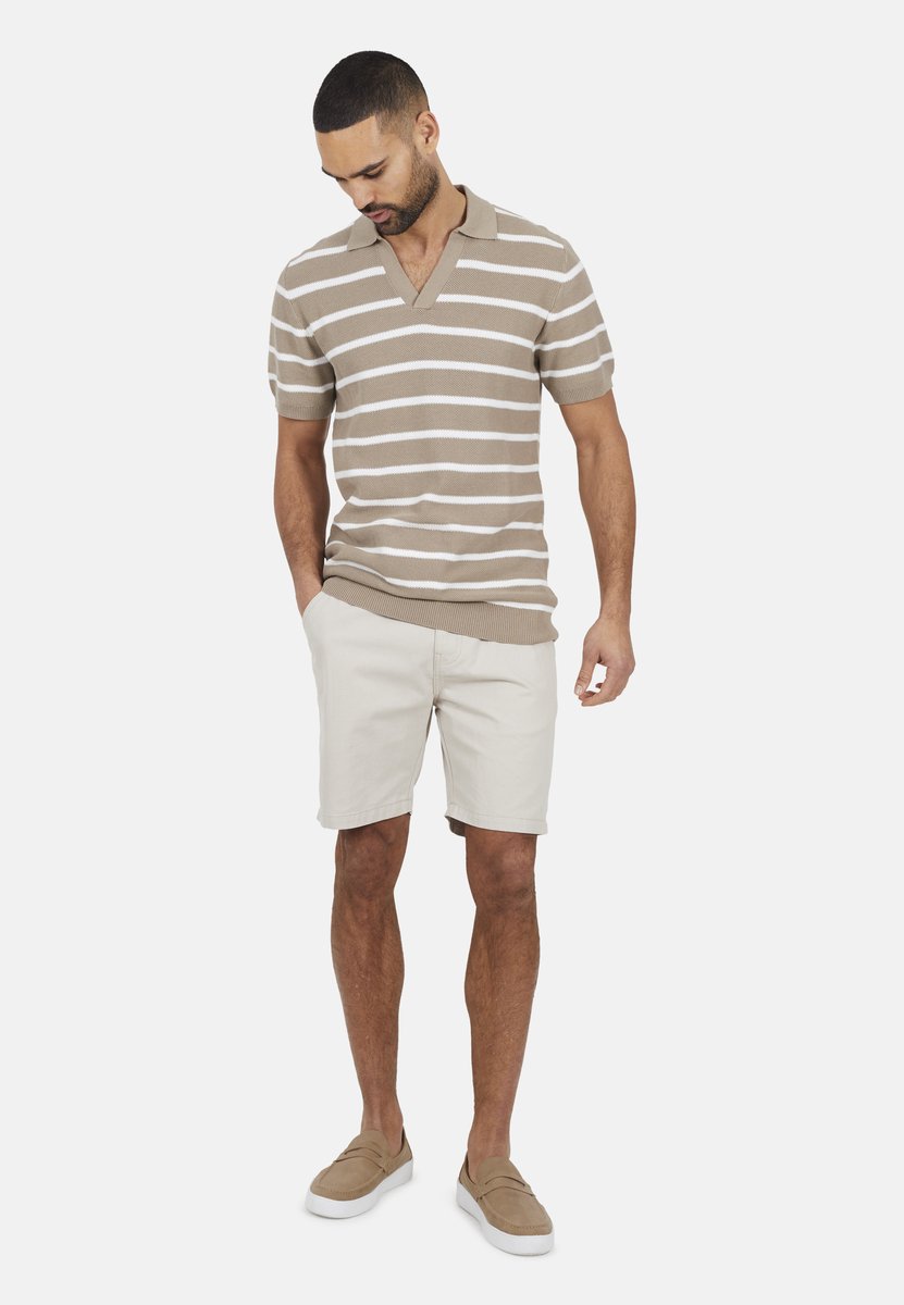 Brave Soul - Poloshirt - Katoen - Mannen - Maat L - steenkleur