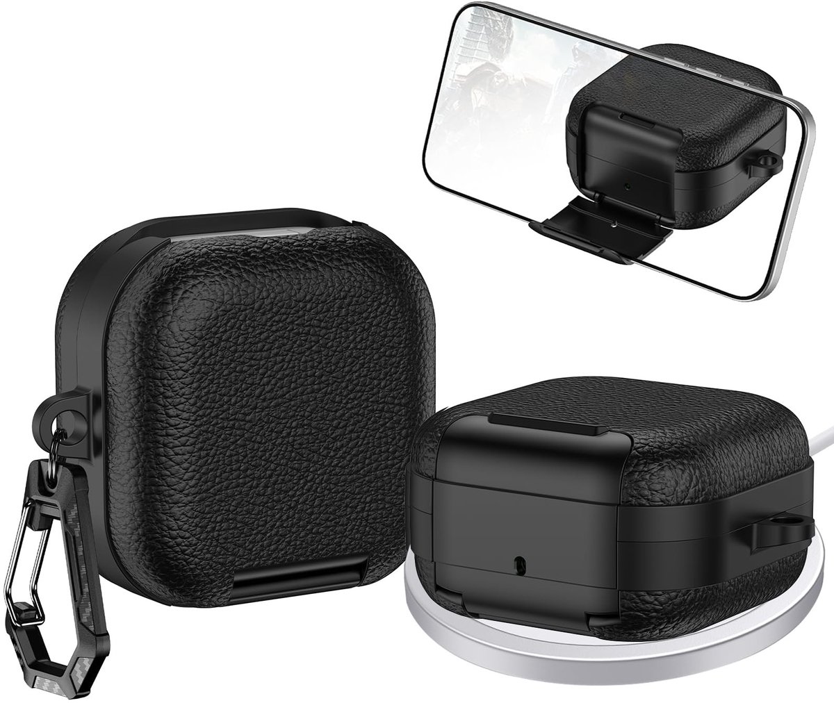 Solidchoice - Hardcase voor Samsung Galaxy Buds 3 Pro met Beveiligingsslot