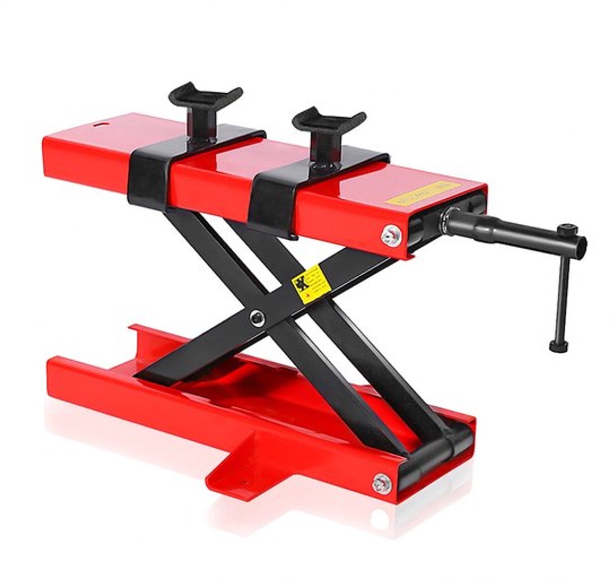 Motorkrik 500 kg - Verstelbare Hoogte 9,5-50 cm - Schaar Heftafel - Motorlift - Hoog Draagvermogen - Koolstofstaal, Gepoeerd Coating