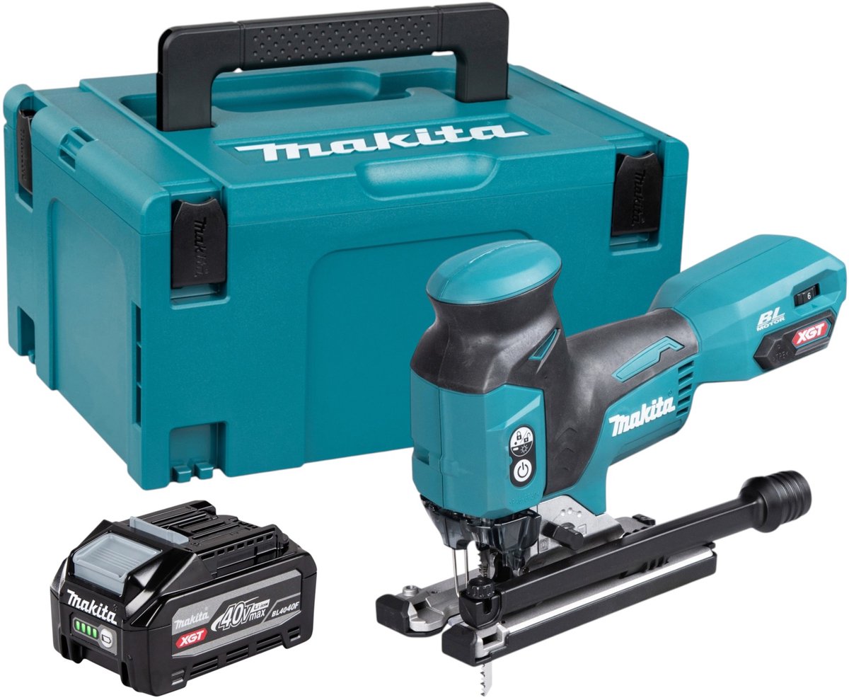 Makita JV 001 GZ Accu-decoupeerzaag 40 V max. 135 mm Brushless Solo - zonder accu, zonder oplader