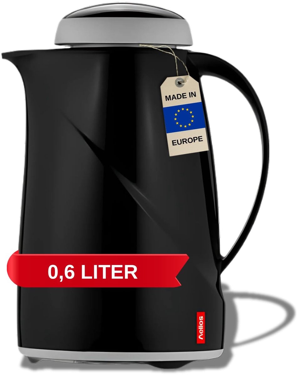 Solidchoice - Mini Vacuumkan Zwart 0,6 Liter