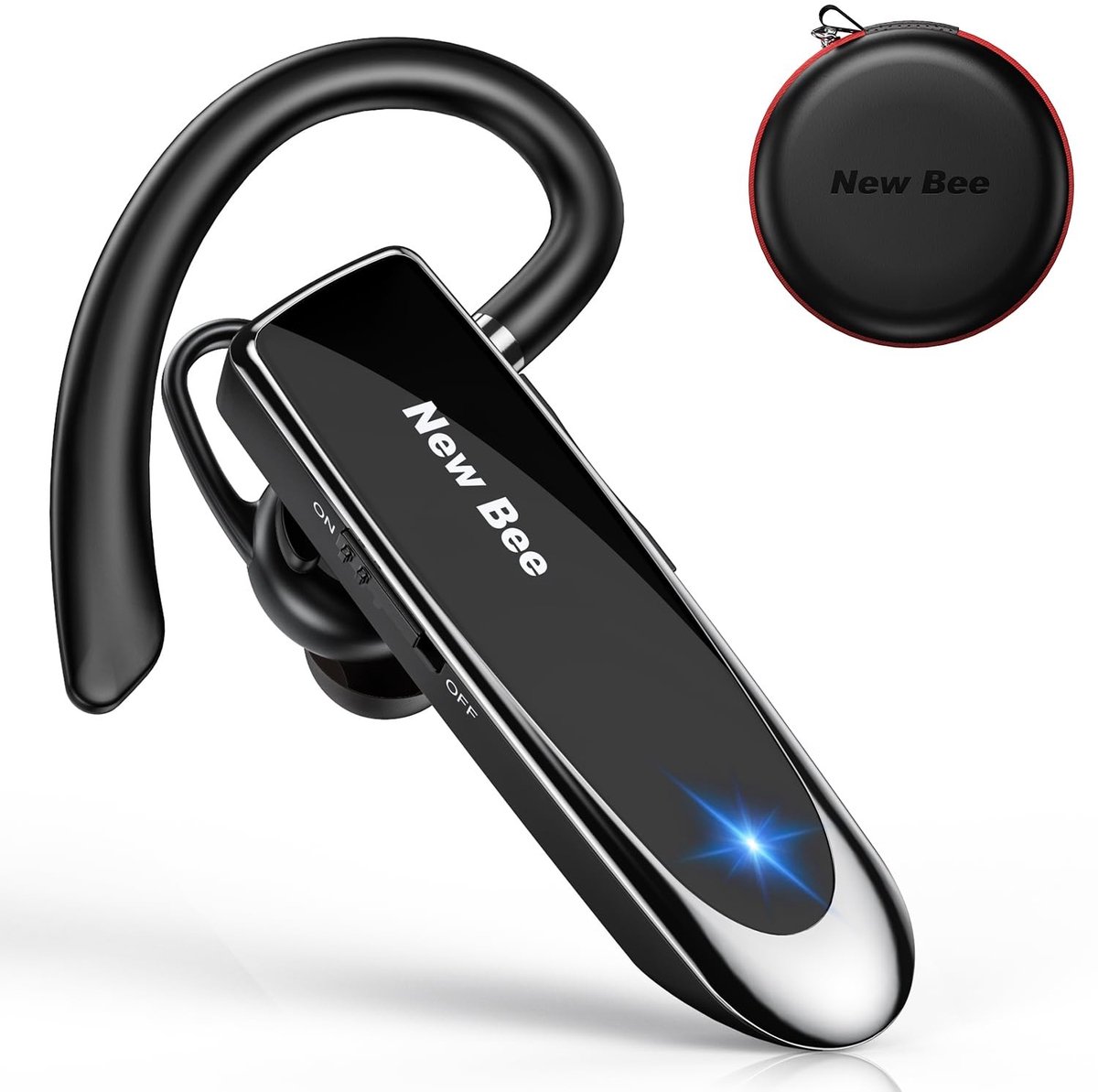 Solidchoice - Draadloze Bluetooth Headset met Heldere Geluidsopname Technologie