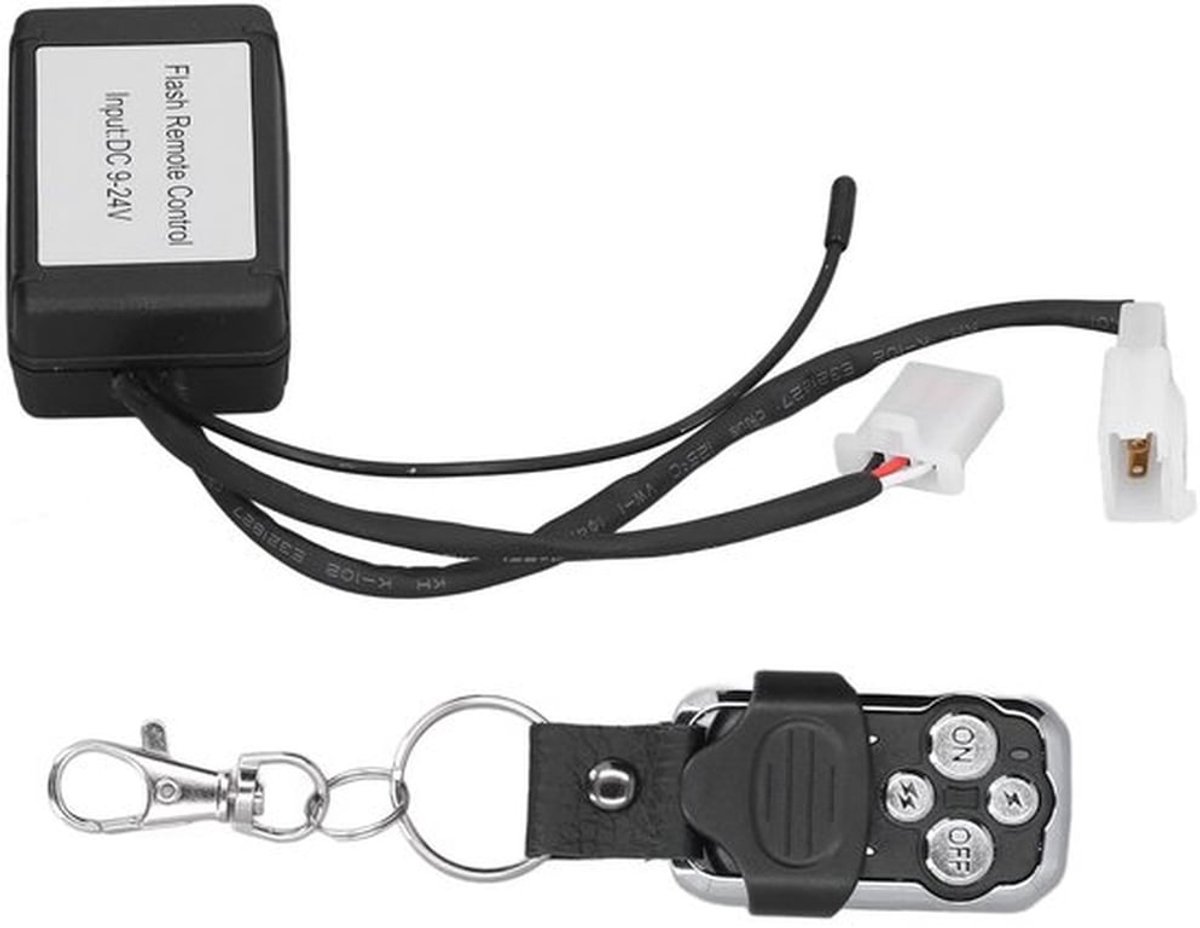 Strobe Controller - Verstelbare LED Flashfrequentie - ABS-materiaal - Hoge Prestaties - Gemakkelijk te Transporteren - Geschikt voor Auto's/Motorfietsen - Flitscontroller
