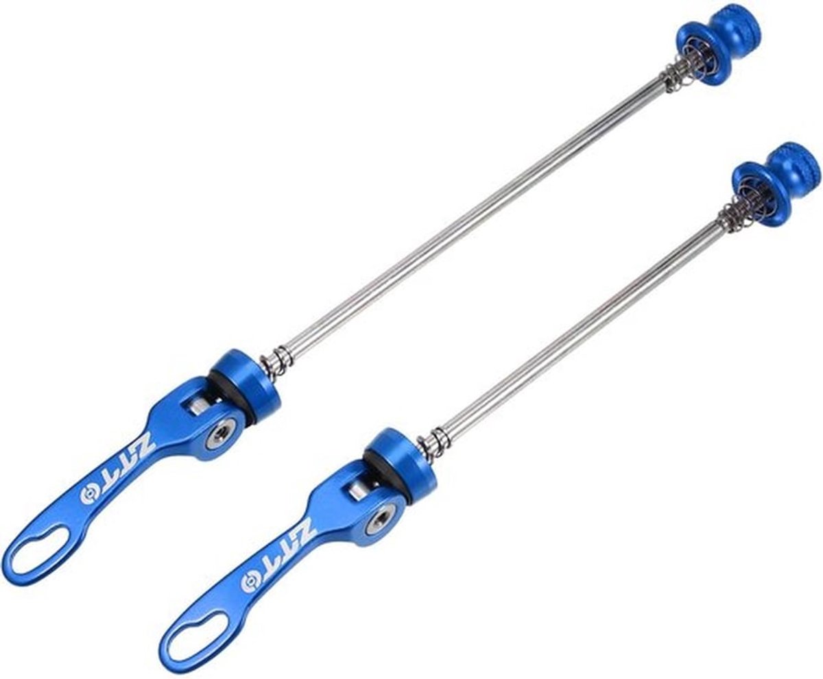 2 Stuks Fiets Snelsluitassen in Blauw