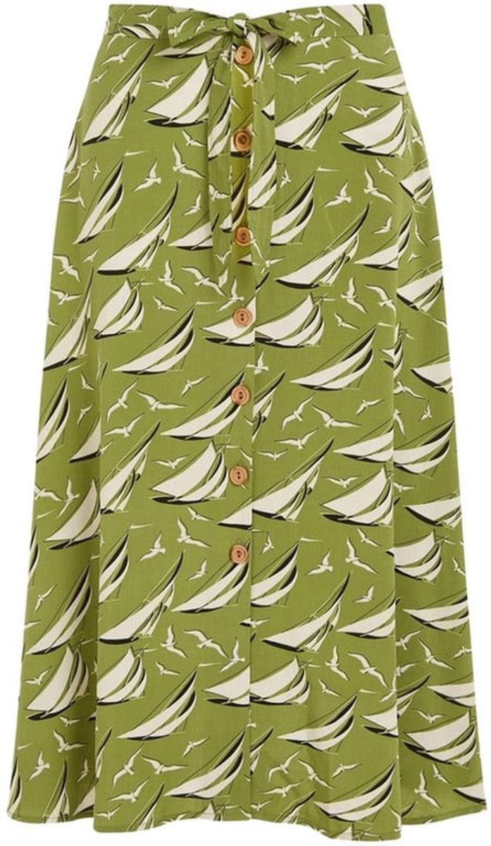 Damesrok - Midi-rok - Elegant en comfortabel - Judy - Perfect voor elke gelegenheid - Stijlvol en veelzijdig - Geschikt voor dames - Ba...