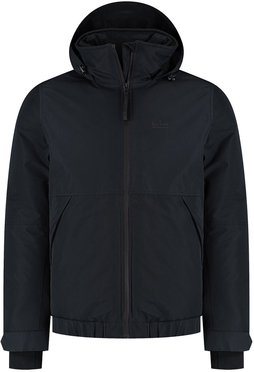 Kjelvik Olle Heren Outdoorjas - Zwart