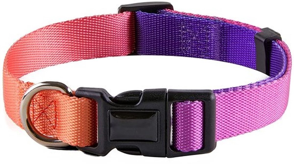 Verstelbare Gewatteerde Hondenhalsband - Zachte Nylon Kraag voor Honden