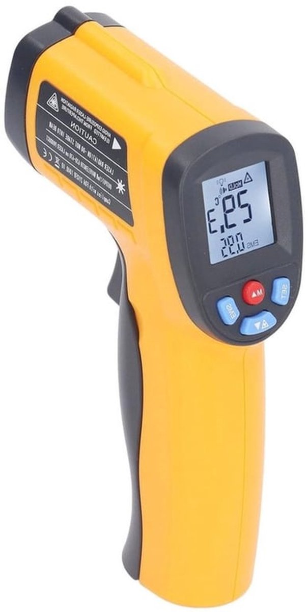 Draagbare Infrarood Temperatuurmeter voor Nauwkeurige Metingen, Ideaal voor Industrie en Thuisgebruik