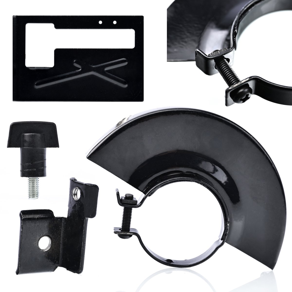 Rosfix Geleider Houder voor Haakse Slijper - Precisie Metalen Constructie - 136×90 mm