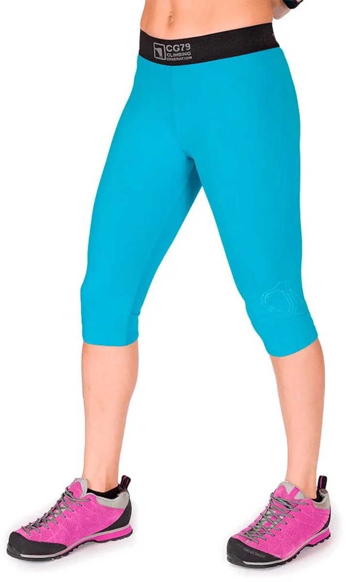 Trangoworld Fanny 3/4 Leggings Blauw L Vrouw