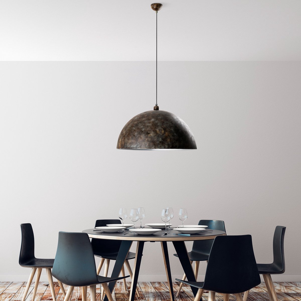 Asir - Kroonluchter - Antiek - 62 x 62 x 35 cm
