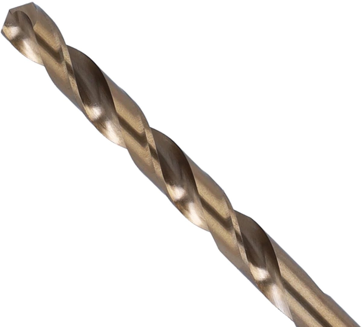 Labor metaalboor ø3,8x43/75mm HSS- Cobalt 5% spiraal DIN 338 - per 10 stuks (AK000380)