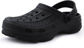OLANLY - Sabots unisexe - Sabots homme - Noir
