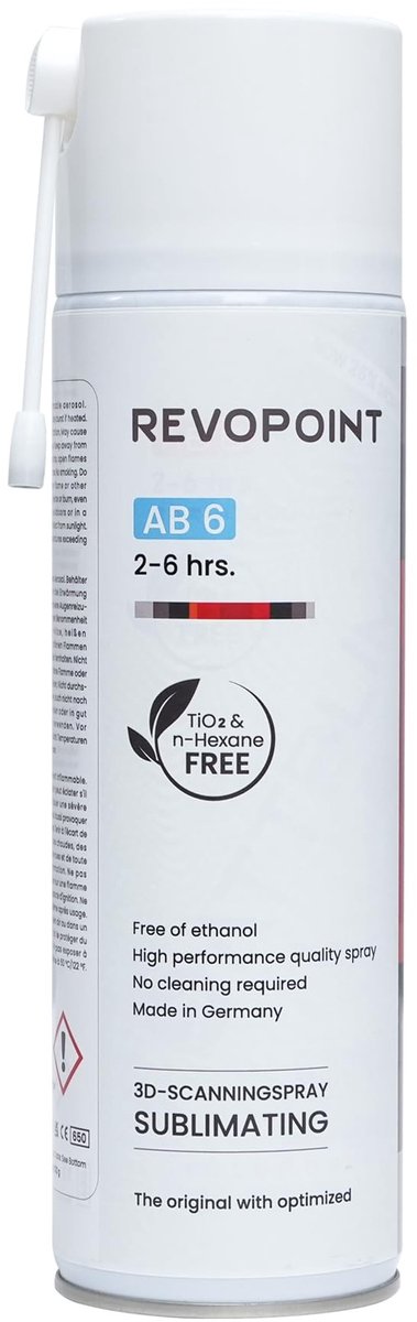 Solidchoice - 3D Scanning Spray voor Zwarte of Gestructureerde Oppervlakken 500 ml