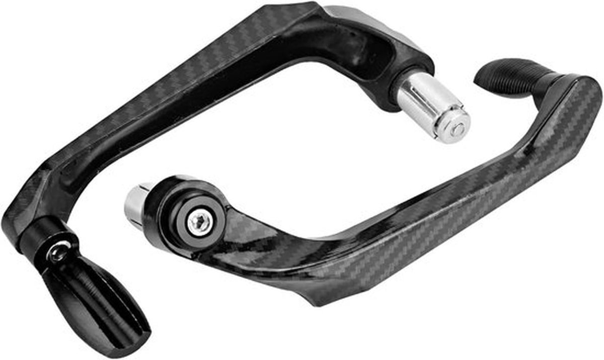 Universele Motorrembeschermer - Motorfietsstuurhendelbeschermers - Andere Aanpassingen - 7/8 Inch - Aluminium - Zwart