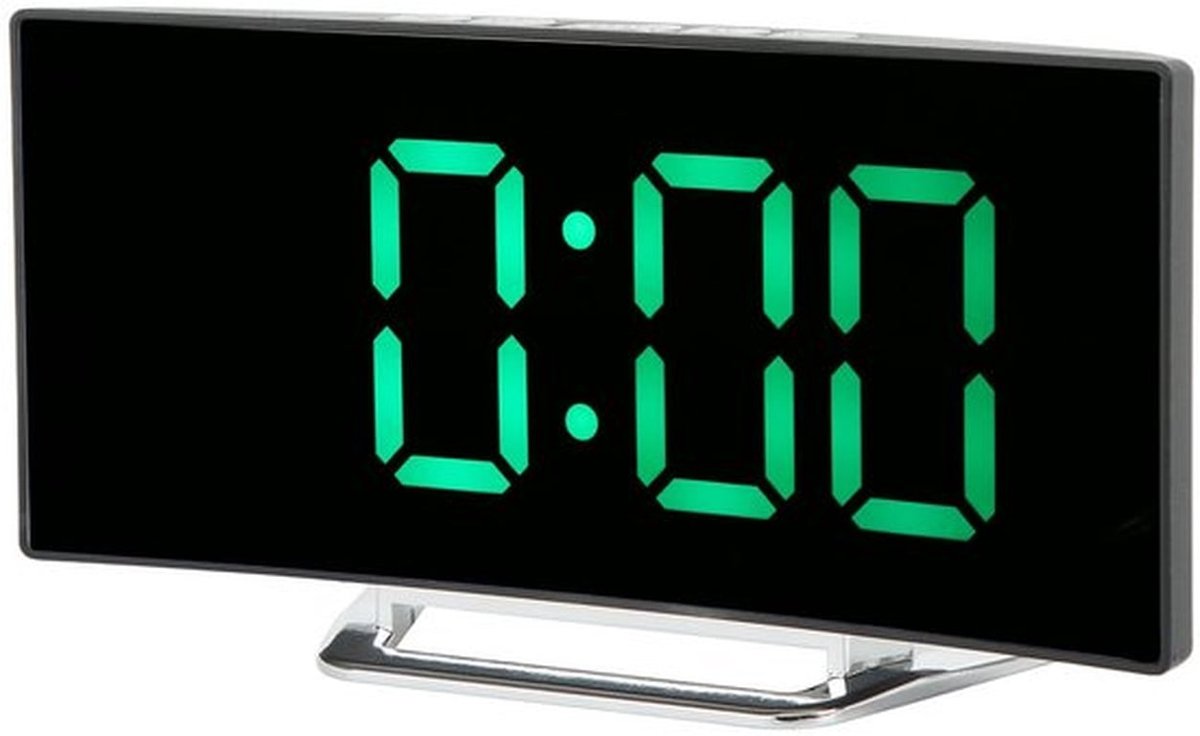 Digitale Wekker - LED-schermweergave - Slimme Lichtdetectie - Nachtmodus - Twee Weergavemodi - Eenvoudige Bediening