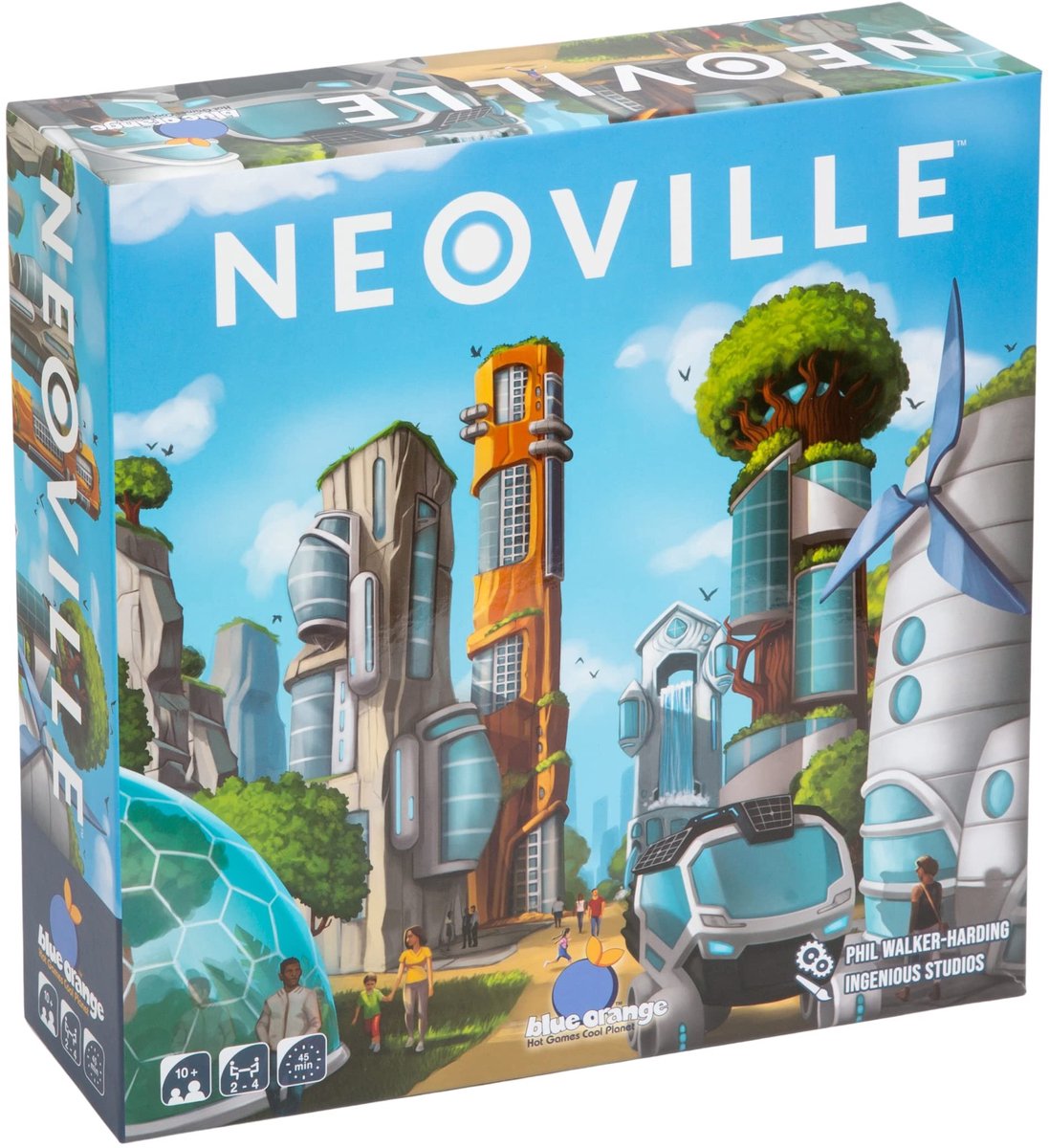 Solidchoice - Strategisch Bordspel Neoville voor 2-4 Spelers