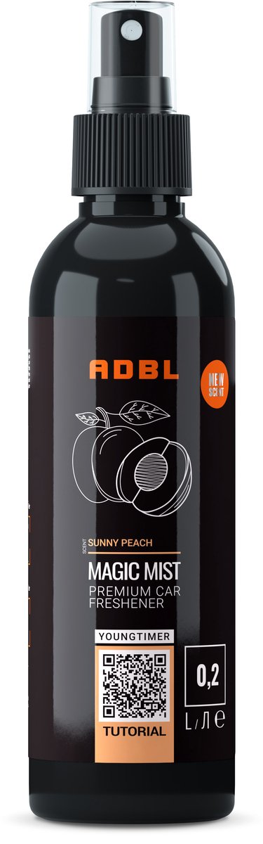 ADBL - Magic Mist - Sunny Peach CarAirfreshner 200 ml.