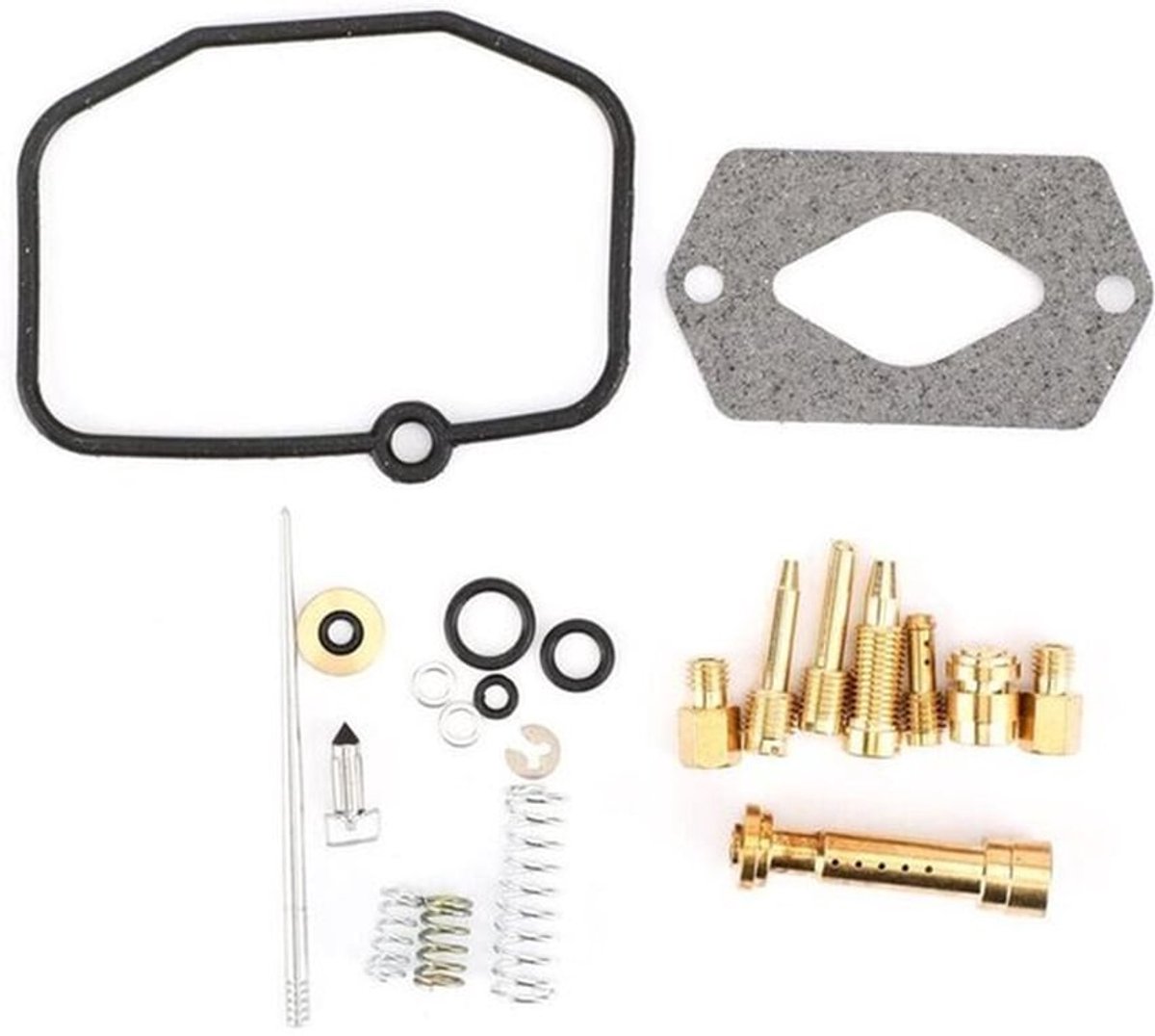 Reparatieset geschikt voor de carburateur van de Yamaha DT125 R (1988-2003) en DT125 RE (2004-2007) motorfietsen.