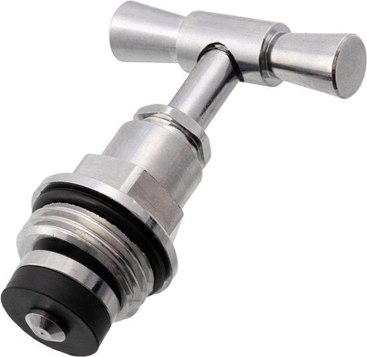 Kraankop 1/2" Messing Chroom - Hydraulische watervoorziening Lekkranen Wastafel Bouw Reparatie