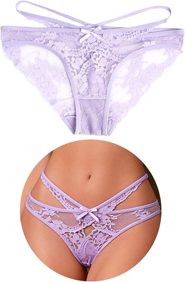 Comeondear Slip voor vrouwen, sexy, grote maten, kant, onderbroek, hipster, ondergoed