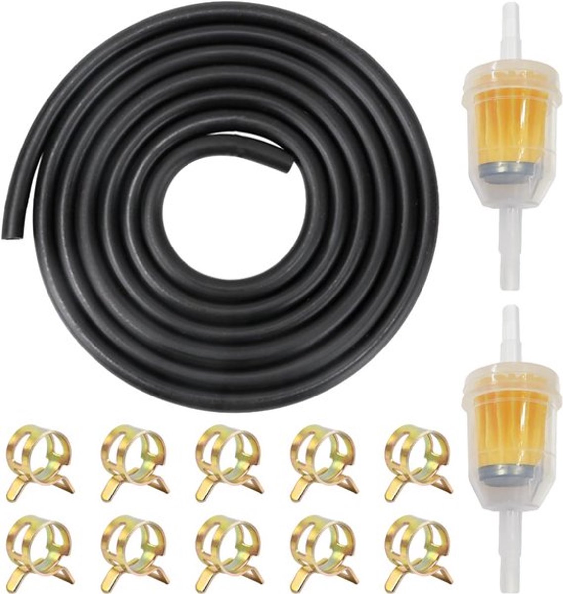 Universele Brandstofslang Set met Filters voor Tractoren en Motoren