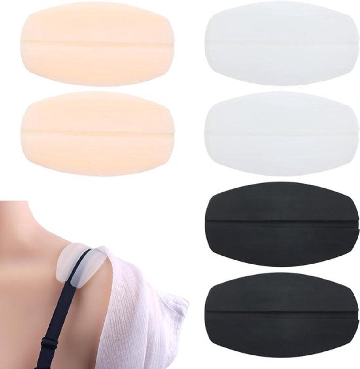 Set van 12 beha extenders voor dames | Hoogwaardig nylon met elastische eigenschappen | Beha aanpassing tijdens zwangerschap of gewichtstoename