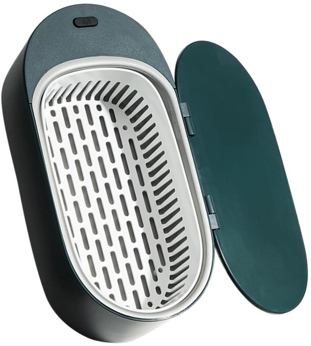 Ultrasone Reiniger - Schoonmaakapparaat Brillen - Objecten Reinigen - Roestvrij Staal - 21 x 109 x 65 cm - Groen
