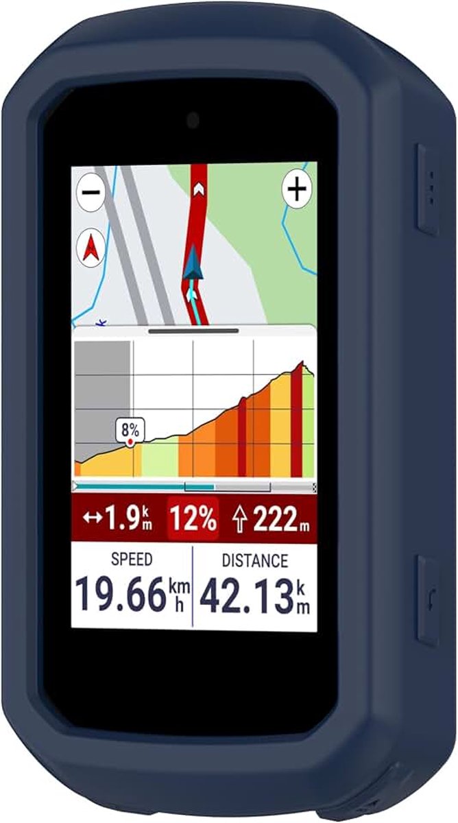 Hoesje voor Garmin Edge 850 & 855 case van Flexibel silicone Hoesje