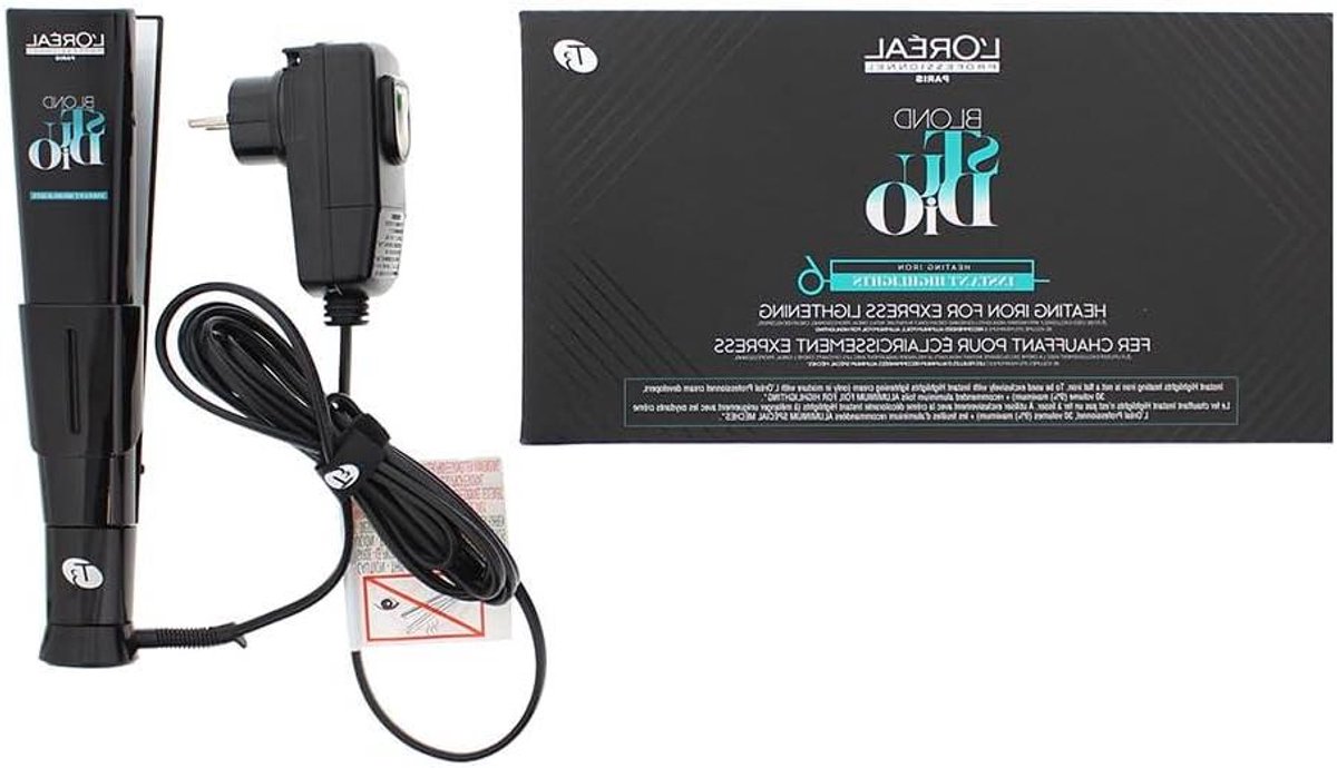 Professionele Stijltang - Haarstyler - Haar Stylen - Snelle Opwarming - 345 cm - Zwart