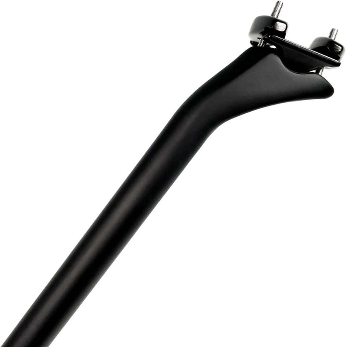 Fiets Zadelpen - Zadelpen Carbon - Comfortabel Fietsen - Schokabsorberend - 27.2mm 415mm - Zwart Mat