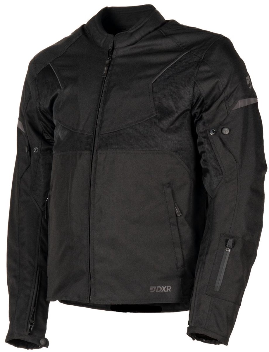 MOTOBLOUZ Motorjas STROKE AIR 3 IN 1 Mannen|4-seizoenen|Zwart XXL CE-gekeurd