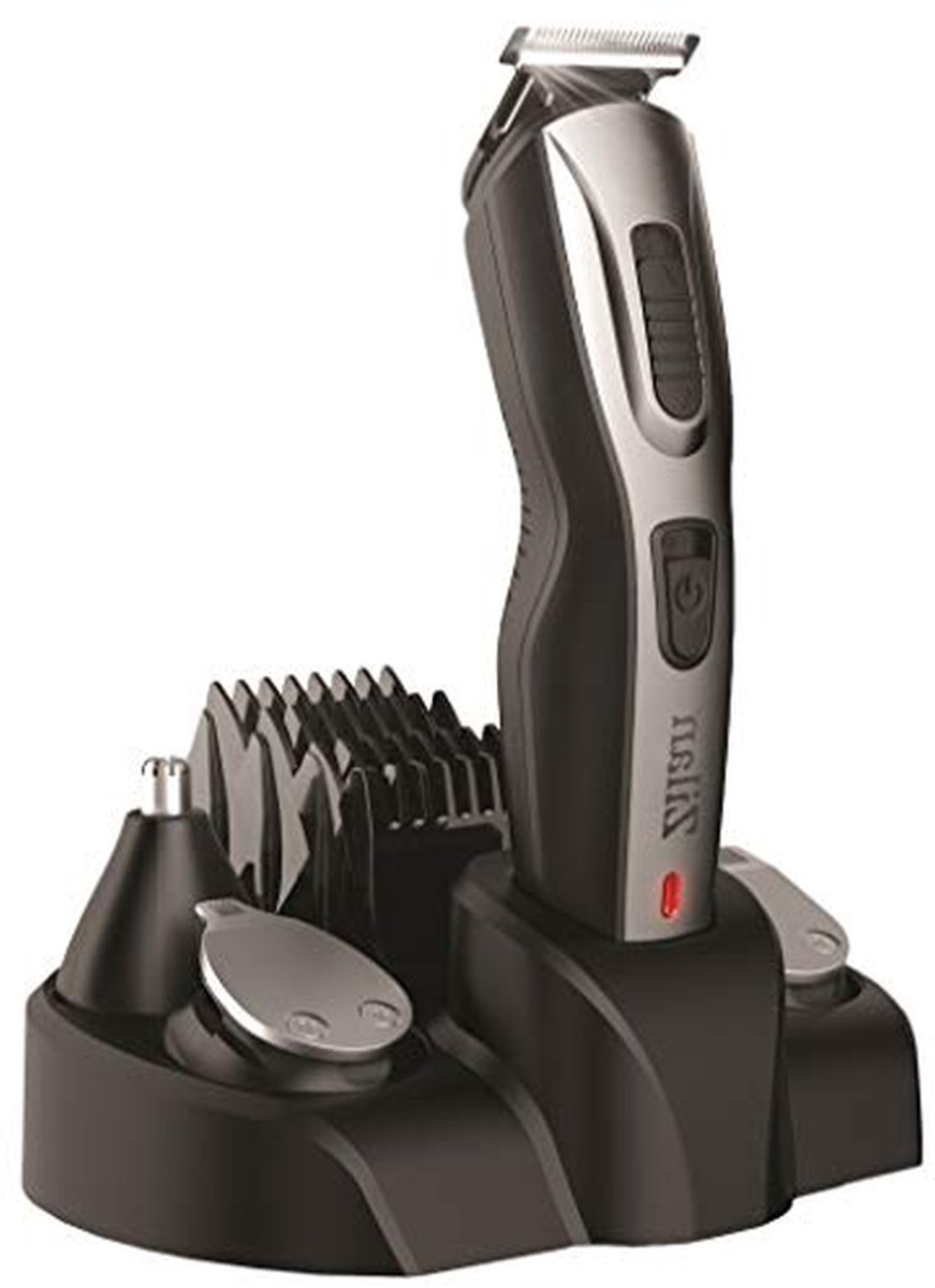 Multitool Trimmer Set - Baard Trimmer - Persoonlijke Verzorging - 5 Verwisselbare Koppen - 10 Opzetstukken - Zwart