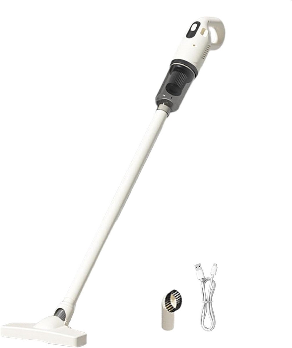 Draadloze Stofzuiger - Handstofzuiger Kruimeldief - Efficiënte Schoonmaak - Krachtige Zuigkracht - 34.5 cm Lengte - Zwart