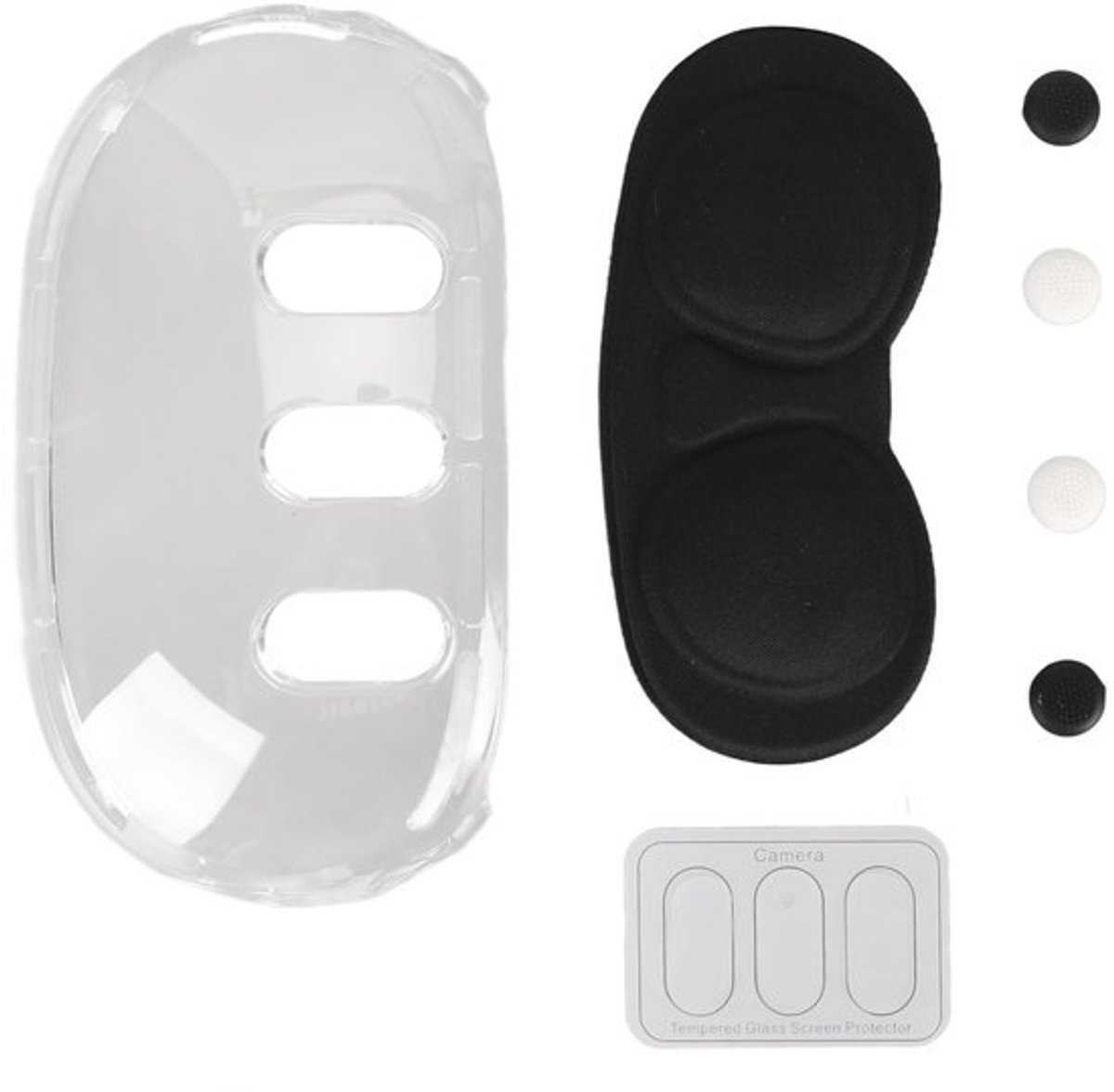 VR-accessoires - Beschermende Schaalafdekking - Voor Meta 3 - Antislipdop - Lensafdekkingset - VR-headsetaccessoires - Geschikt voor Meta 3